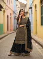 Black Shalwar Suit