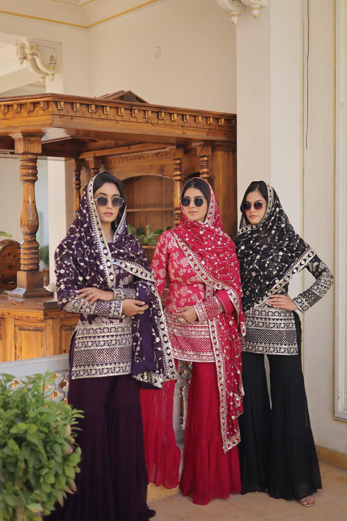 designer gharara suit collection for women