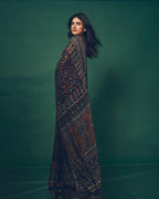 printed designer party wear saree