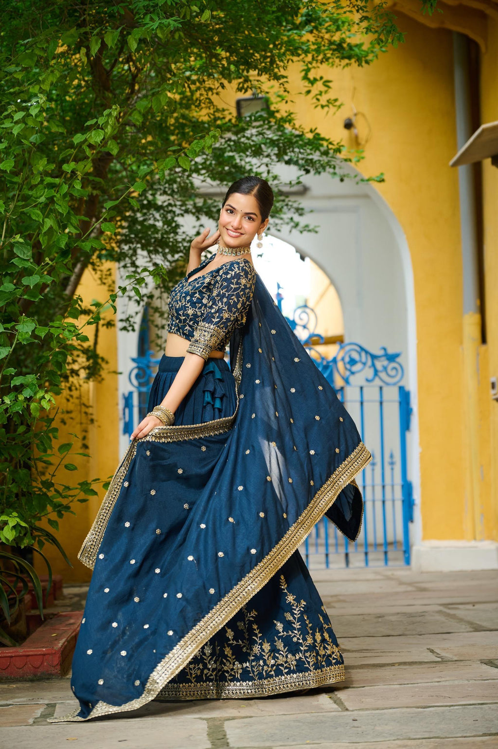 designer lehenga choli set  