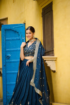 wedding lehenga with embroidery  