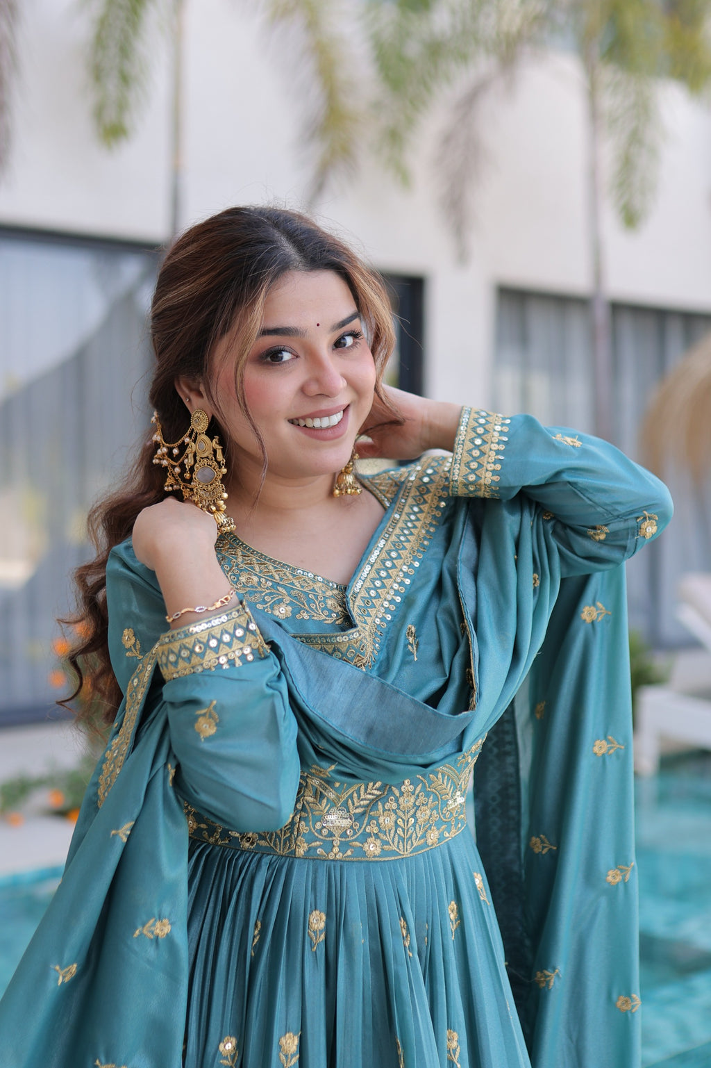 festive ethnic wear women  