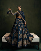 heavy embroidery lehenga set  