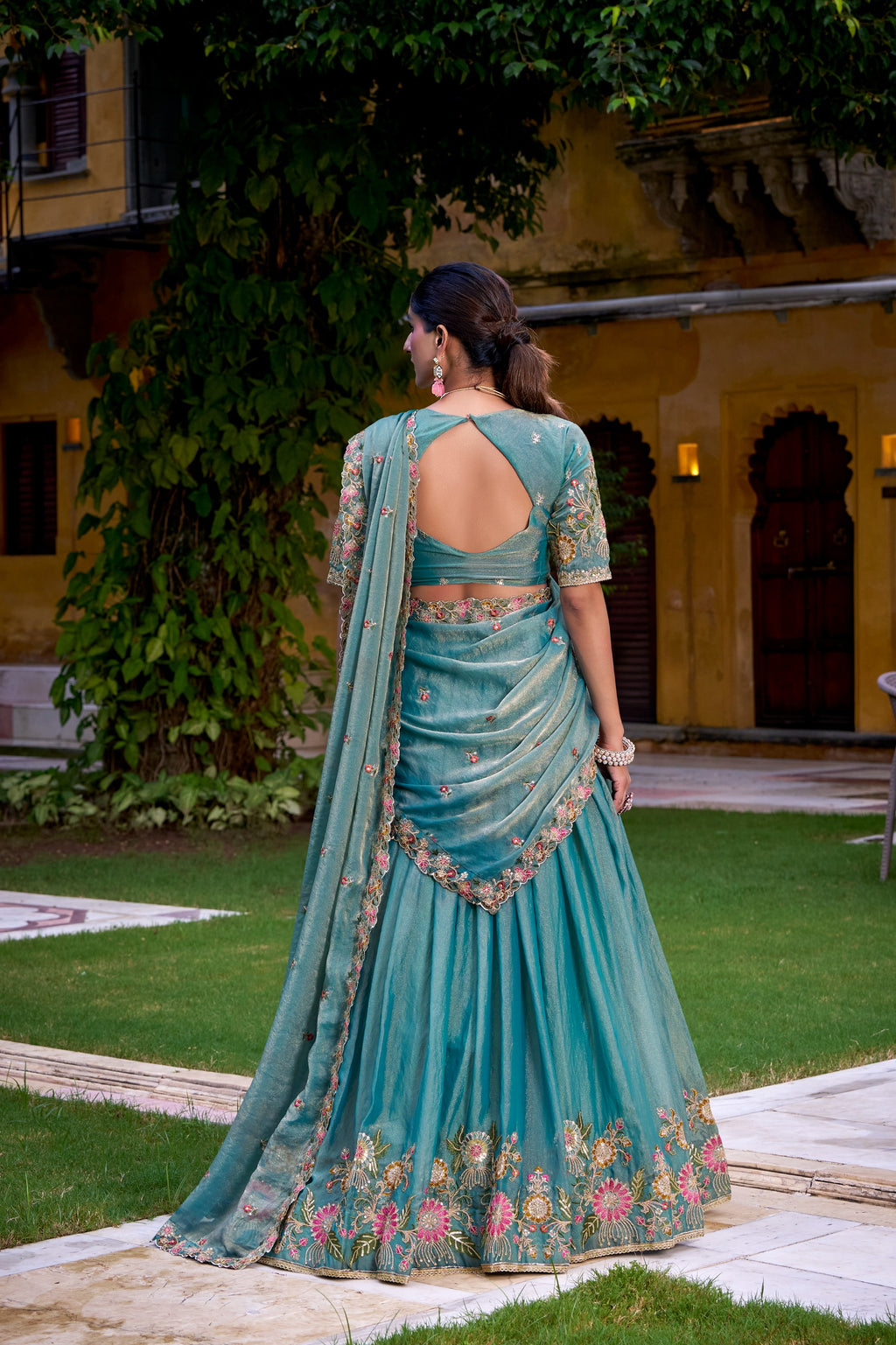 bridesmaid lehenga outfit  