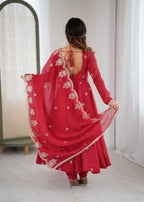 ethnic anarkali outfit
