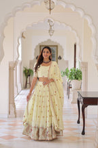 embroidered lehenga set
