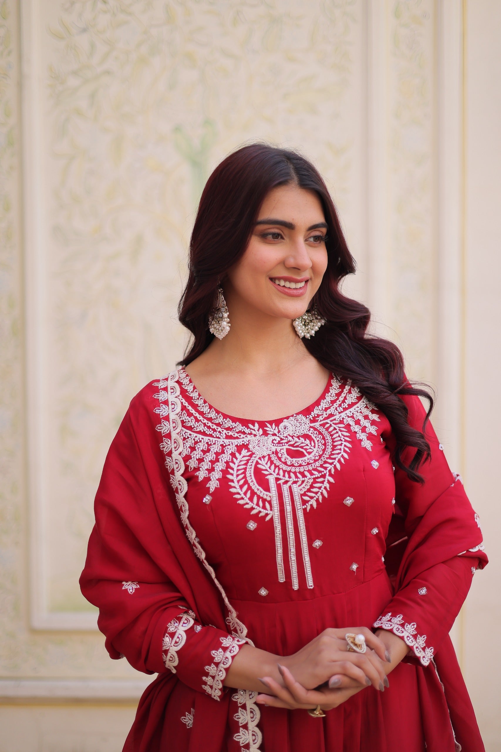 festive gown set women
