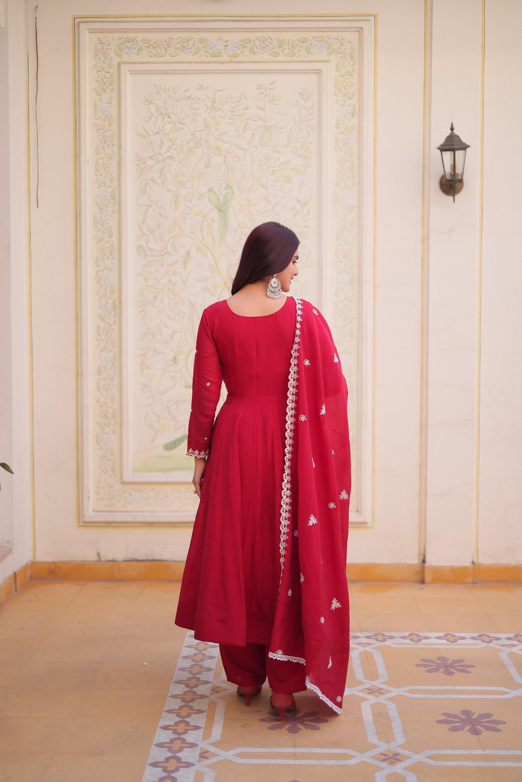 indian party wear gown

