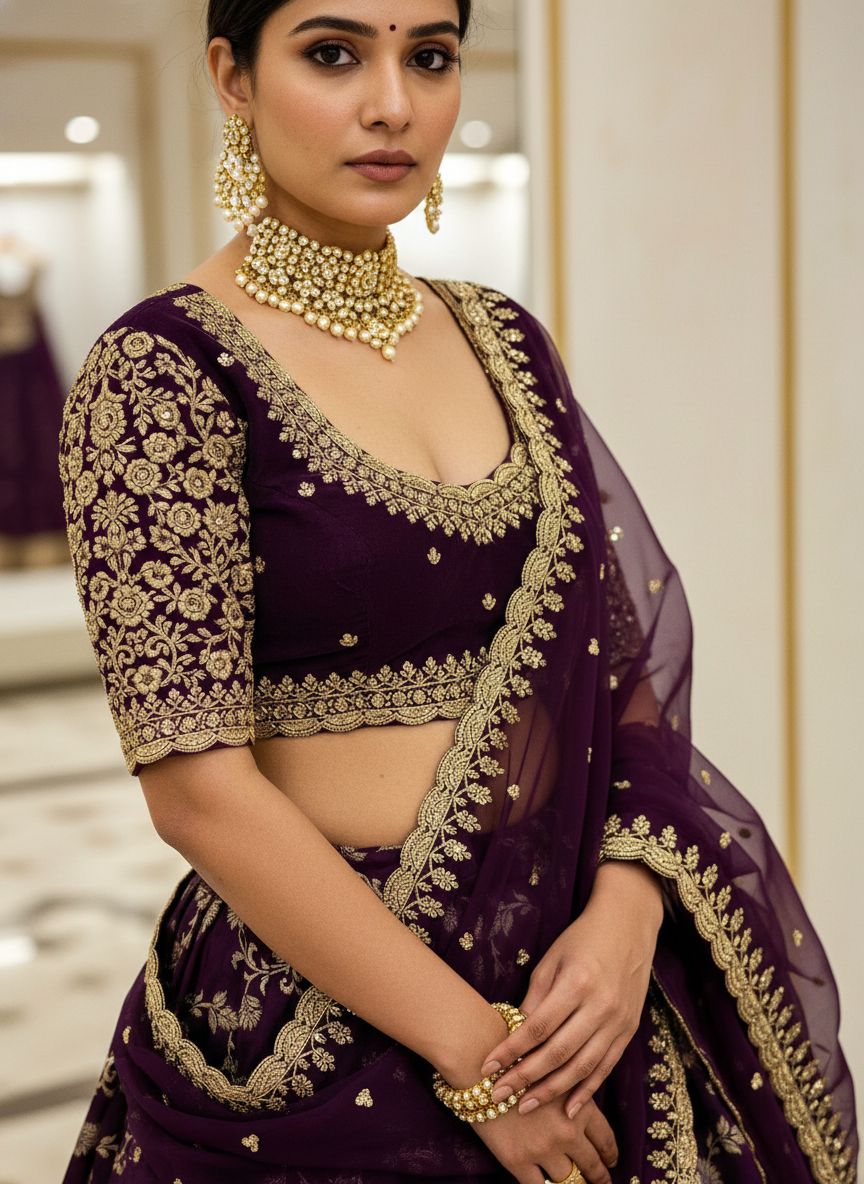 party wear bridal lehenga  