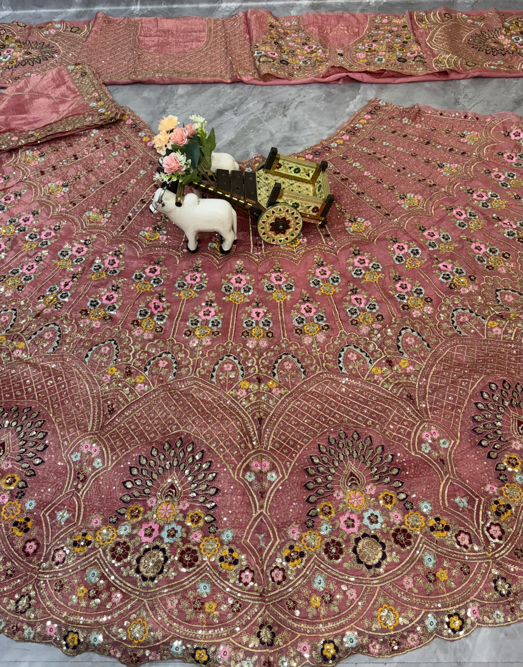 4 meter flare lehenga
