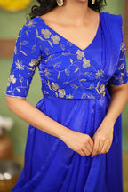 indo western party dress  
