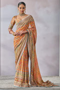 Designer festive saree India
