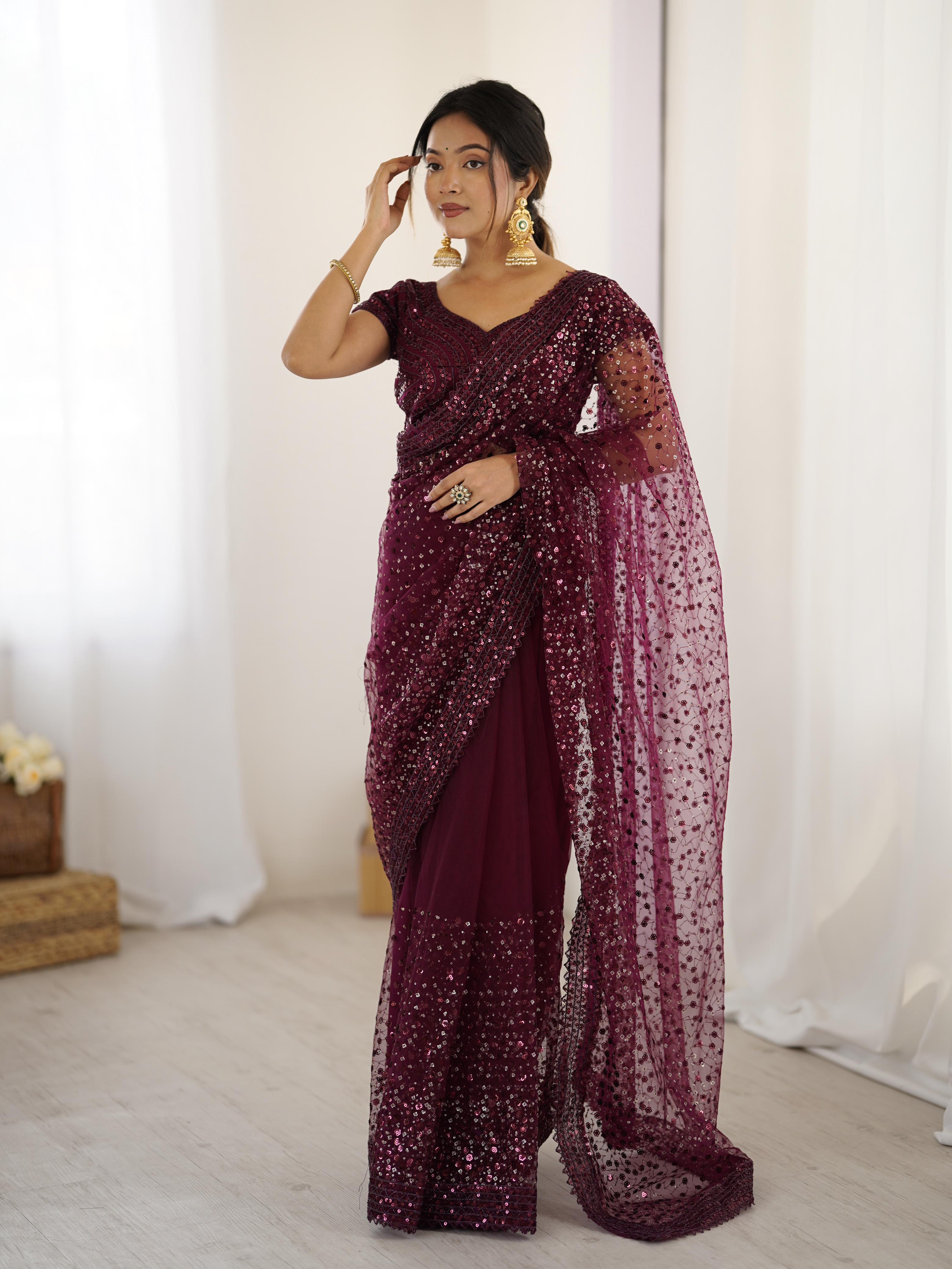 party wear saree india