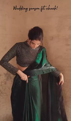 silk saree party wear
