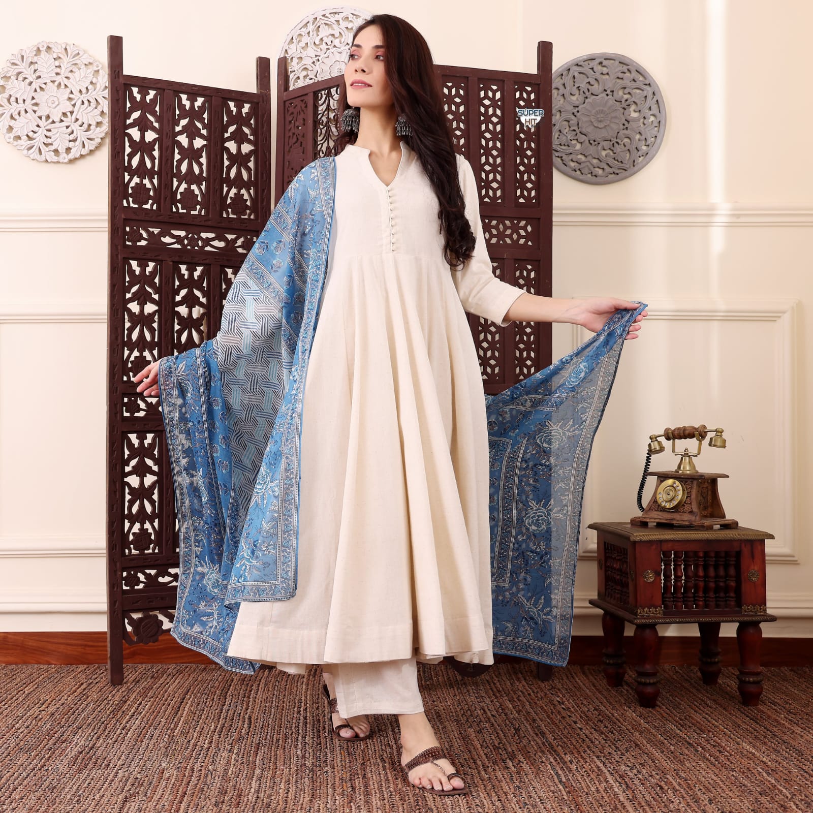 daily wear ethnic kurti
