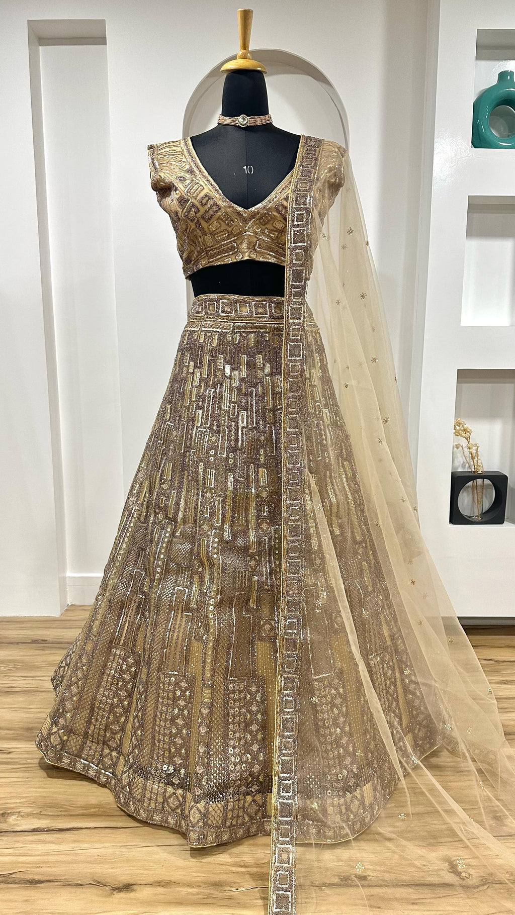 heavy lehenga for bride  