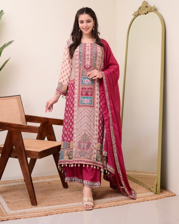 JASOOD FULL ANARKALI KODI ROUND SET