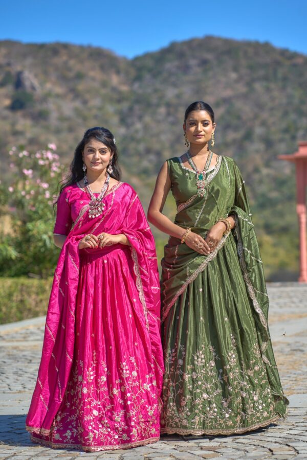 Classical Embroidery Lehenga Collection